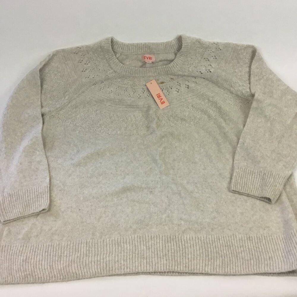 (NWT) EVERI light Gray Sweater
